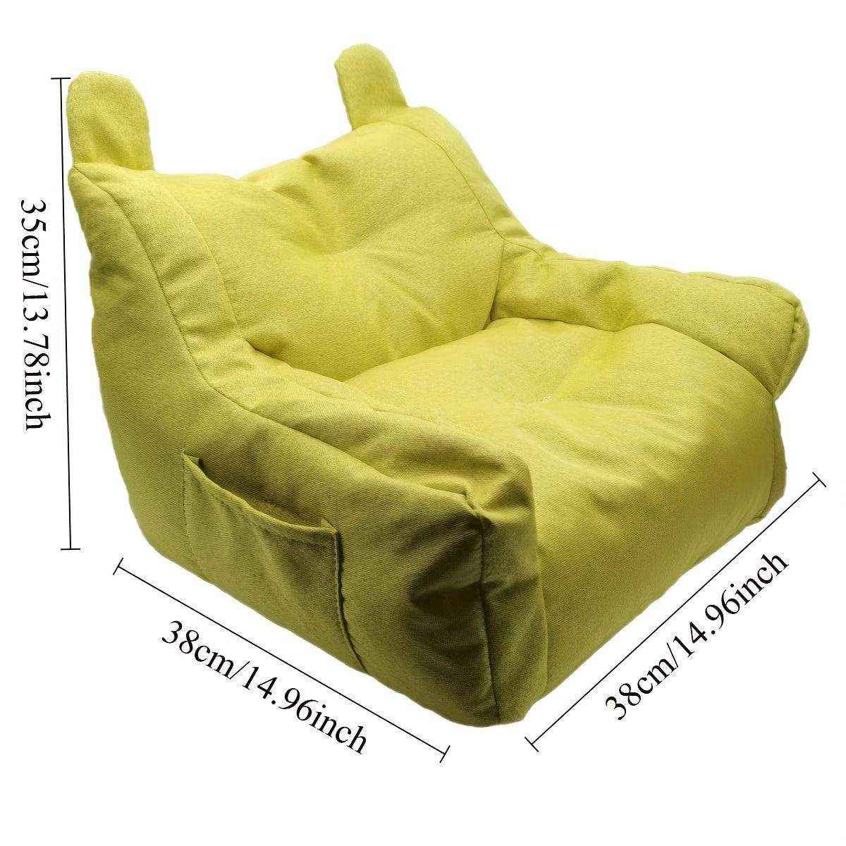 Bear-Shaped Lounge Chair for Pets Cozy and Decorative Pet Sofa
