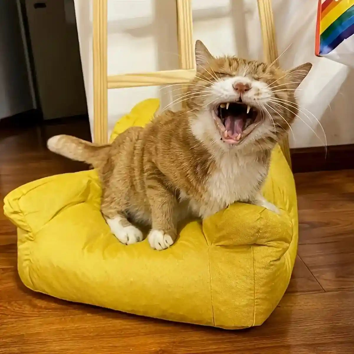 Bear-Shaped Lounge Chair for Pets Cozy and Decorative Pet Sofa