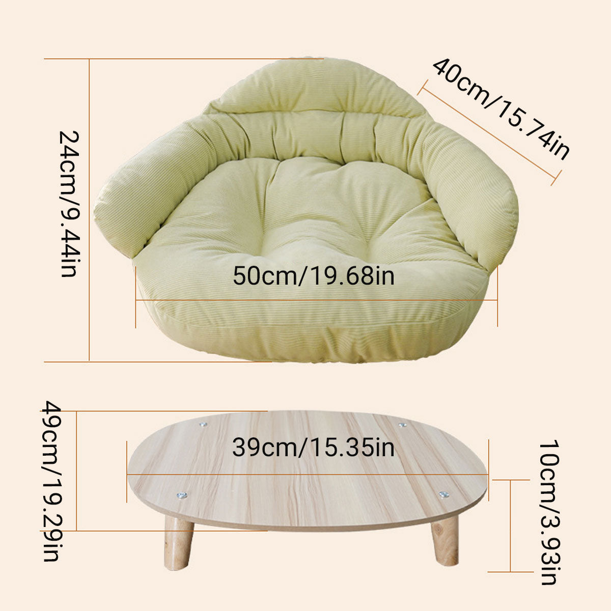 Luxury Pet Sofa Bed