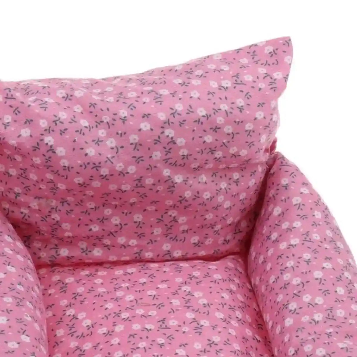 Floral Sofa for Guinea Pigs Cozy Small Pet Bed for Rabbits & Chinchillas
