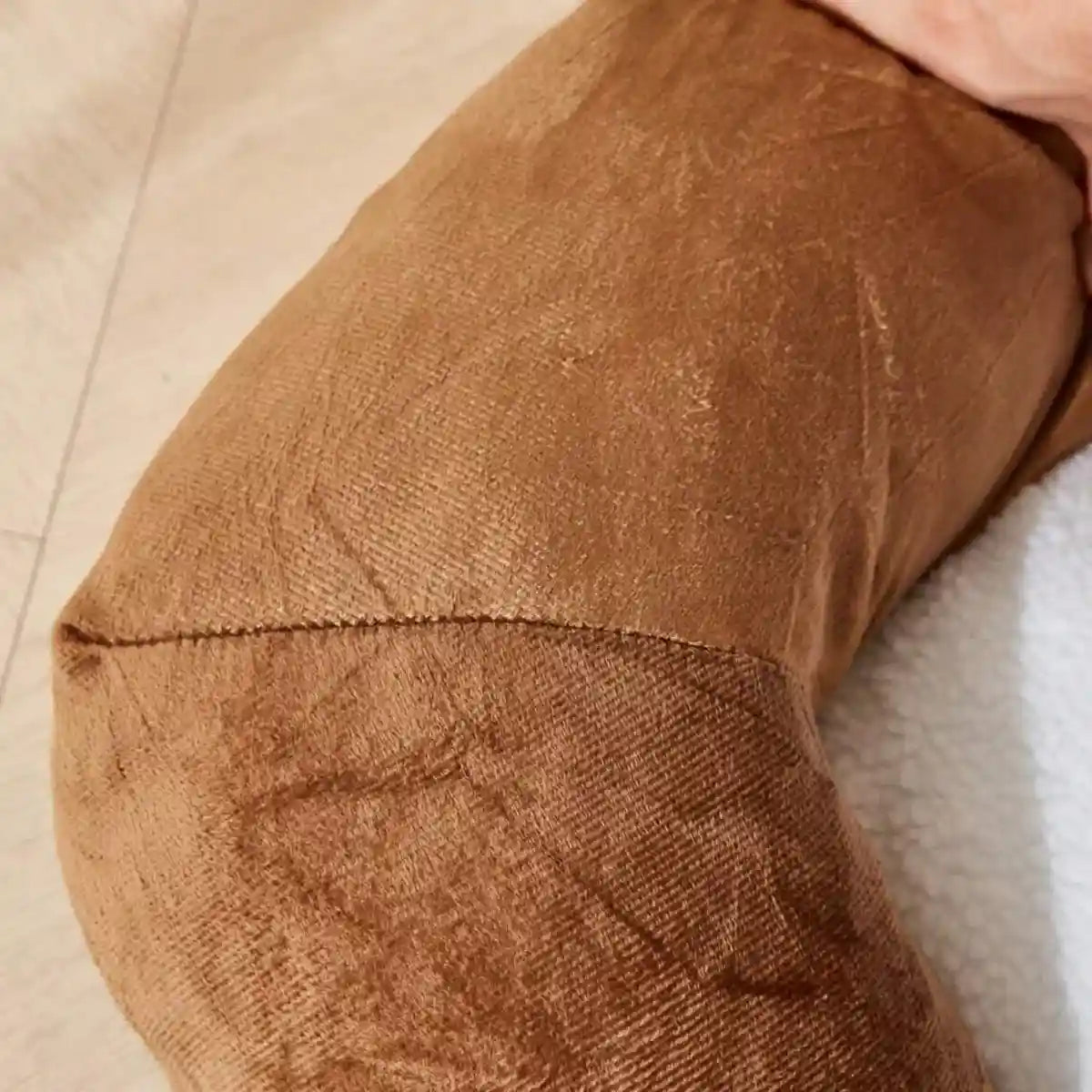 Soft Plush Pet Sofa Bed with Pillow for Cats and Small Dogs