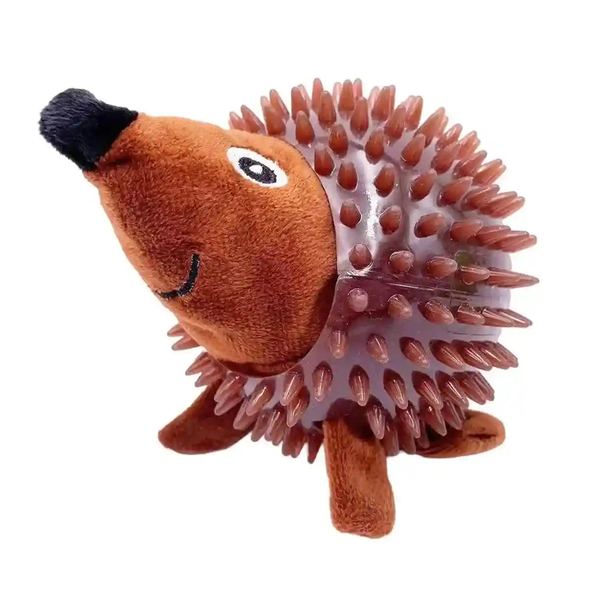 Durable Squeaky Dog Toy Fun Hedgehog & Turtle Chew Toy for Small to Medium Dogs