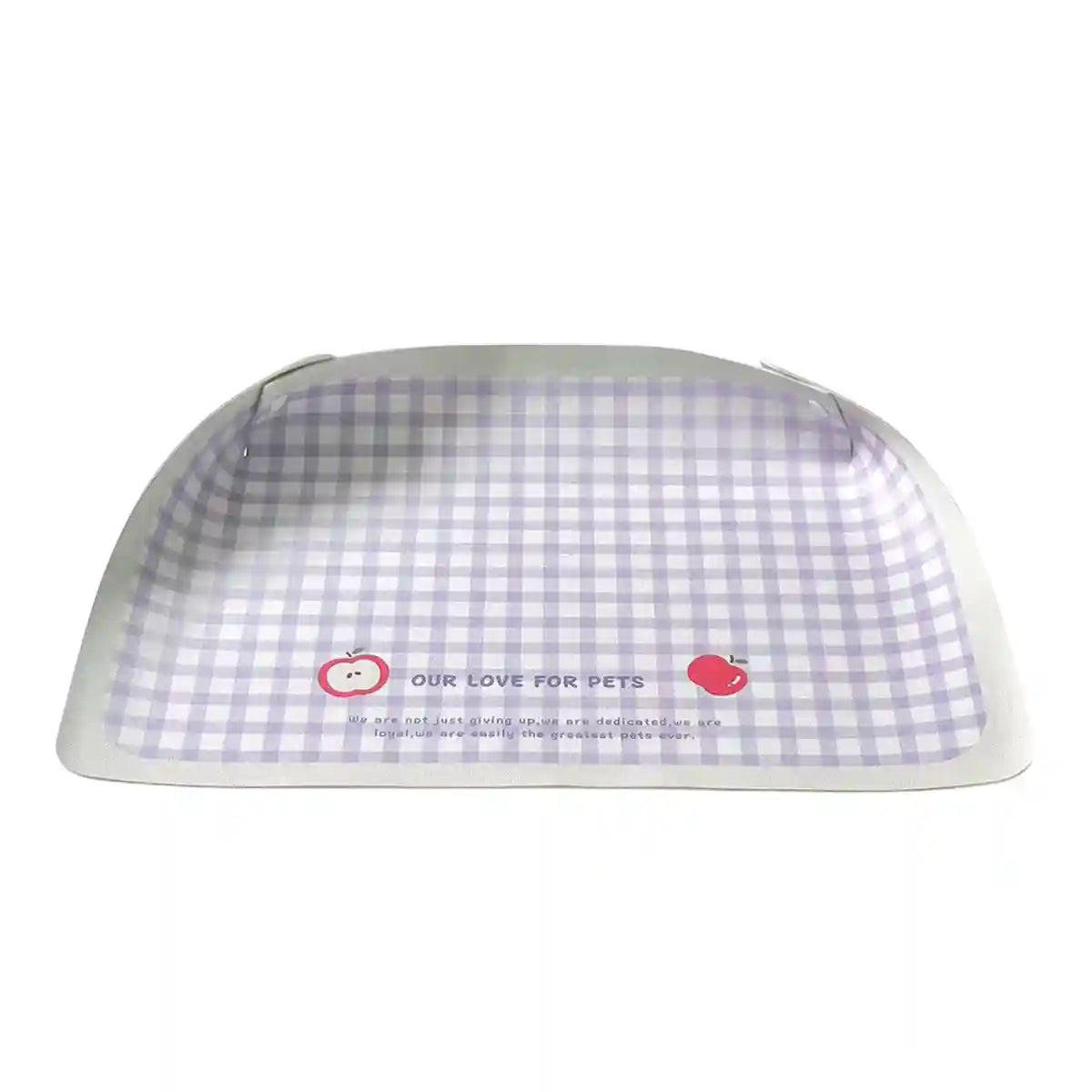 Waterproof Pet Feeding Mat for Cats and Dogs Non-Slip PU Leather Placemat