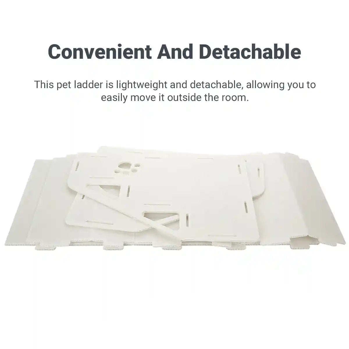 Pet Stairs With Nest Non-Slip Indoor Steps for Small Pets