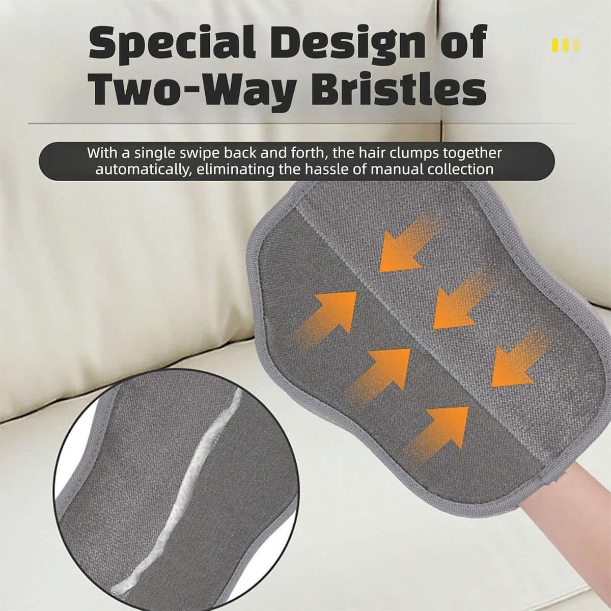 Pet Hair Removal Gloves (2PCS)