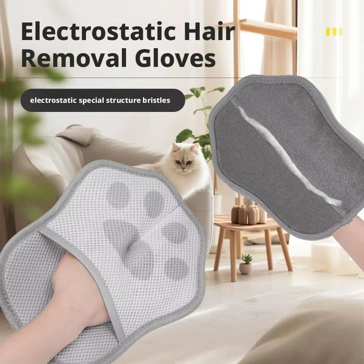 Pet Hair Removal Gloves (2PCS)