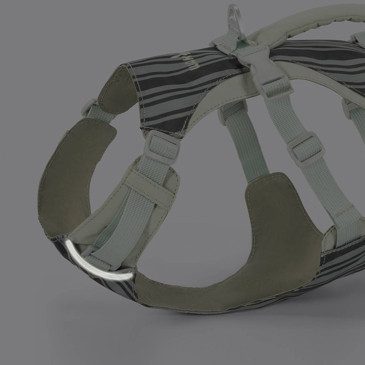 Reflective Tactical Dog Harness Set With Leash And Handle