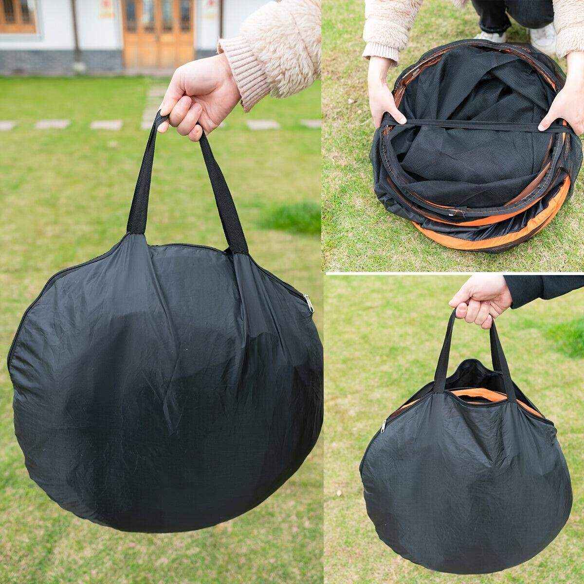 Foldable Cat Tunnel Outdoors Portable Mesh Playpen for Secure Outdoor Fun