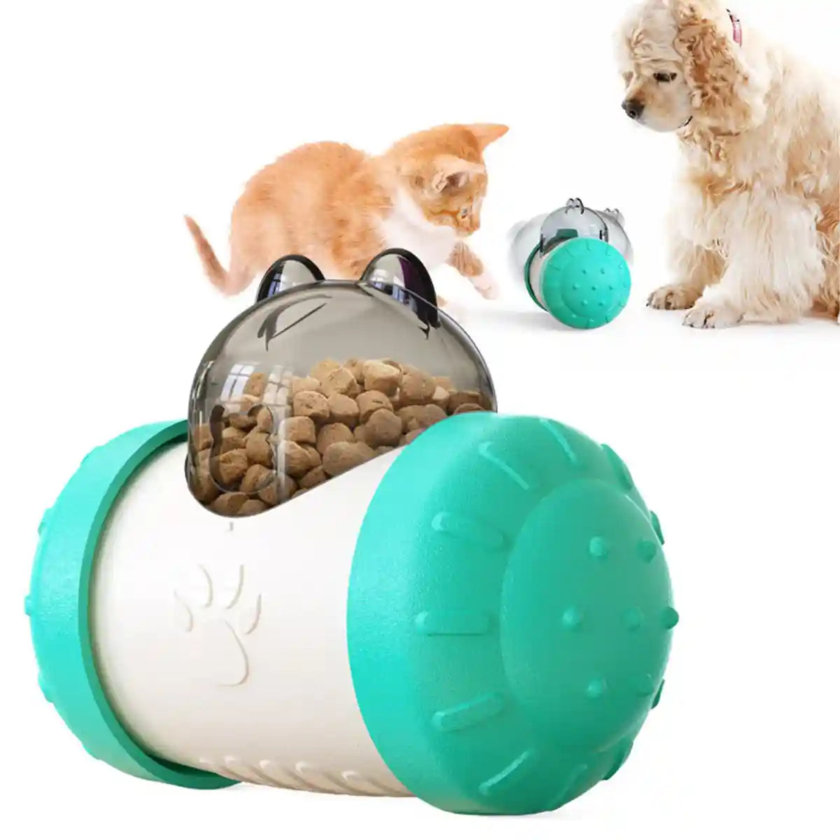 Pet Swing Dispensing Toy for Dogs Chew Resistant Interactive Treat Dispensing Dog Toys