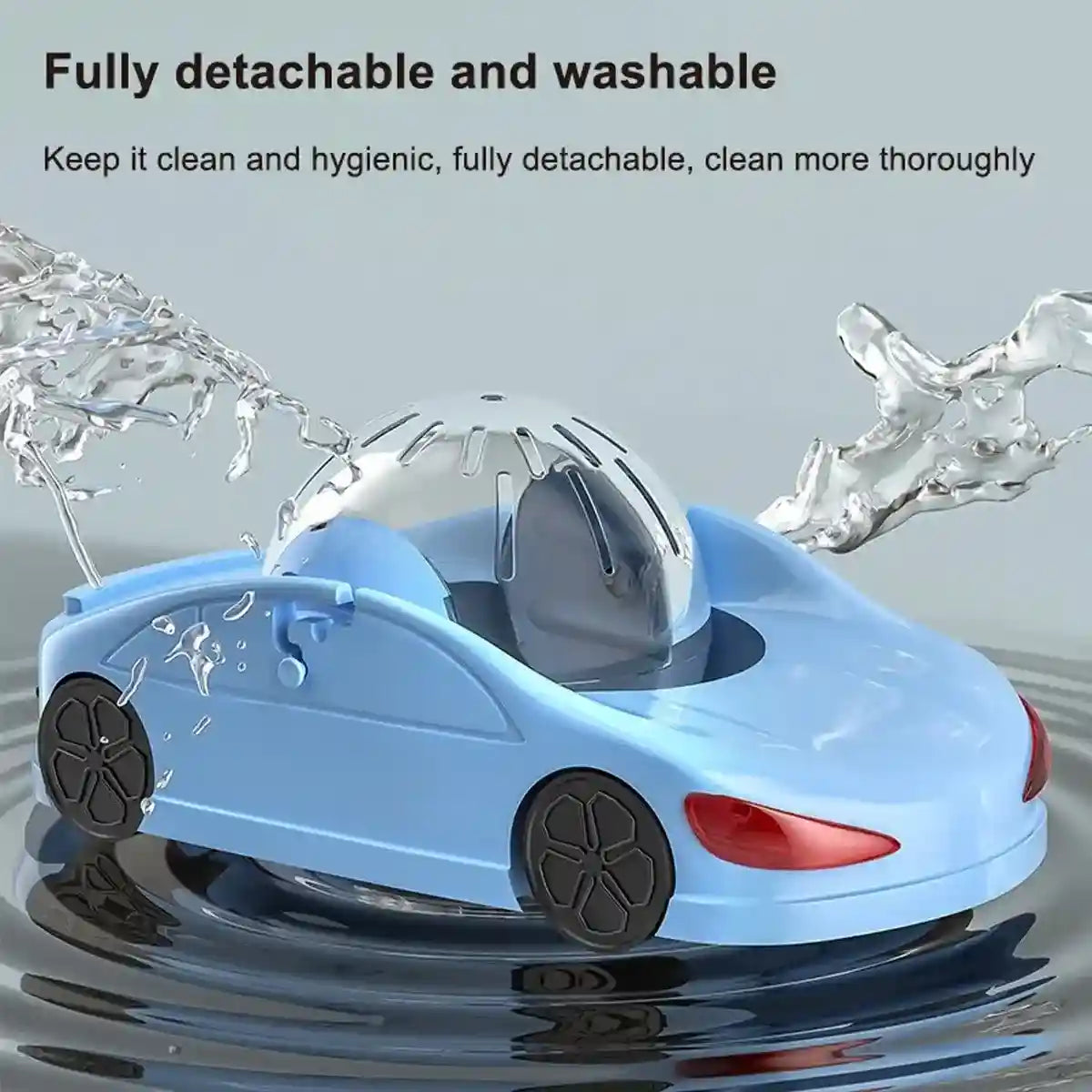 Interactive Hamster Toy Car with Detachable Running Ball 3-in-1 Play