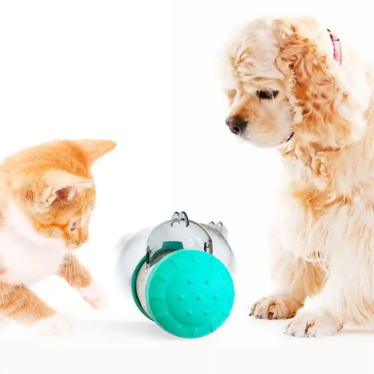 Pet Swing Dispensing Toy for Dogs Chew Resistant Interactive Treat Dispensing Dog Toys