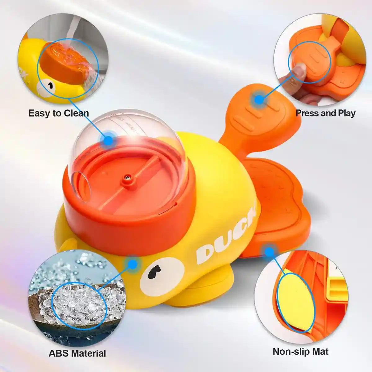 Duck Slow Feeder Toy for Dogs Interactive Puzzle Treat Dispenser