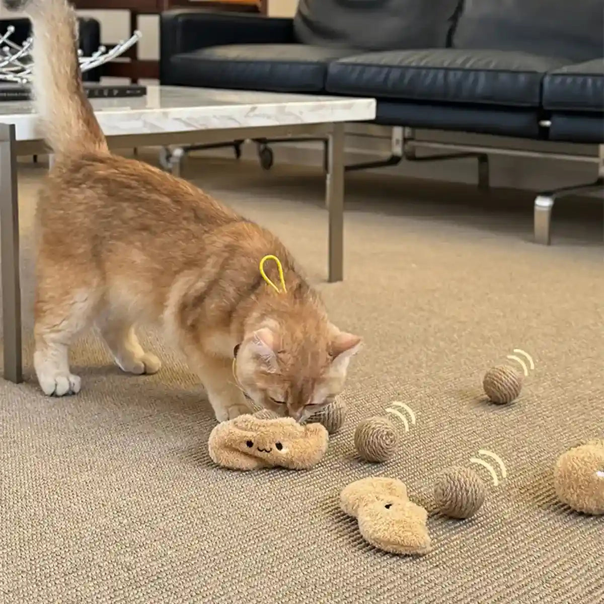 Colorful Wooden Bird Swing with Bells Parrot Cage Hanging Toy