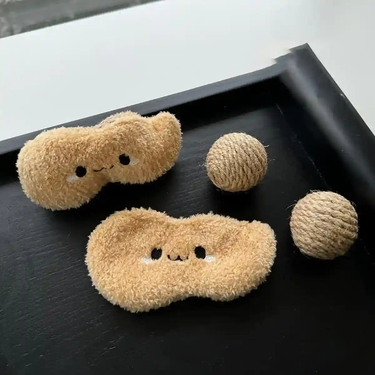 Colorful Wooden Bird Swing with Bells Parrot Cage Hanging Toy