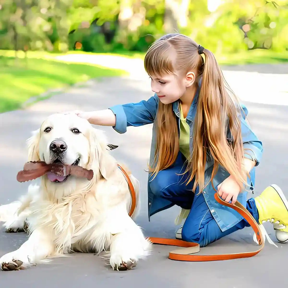 Rabbit-Shaped Dog Chew Toy with Beef Flavor for Large Breeds
