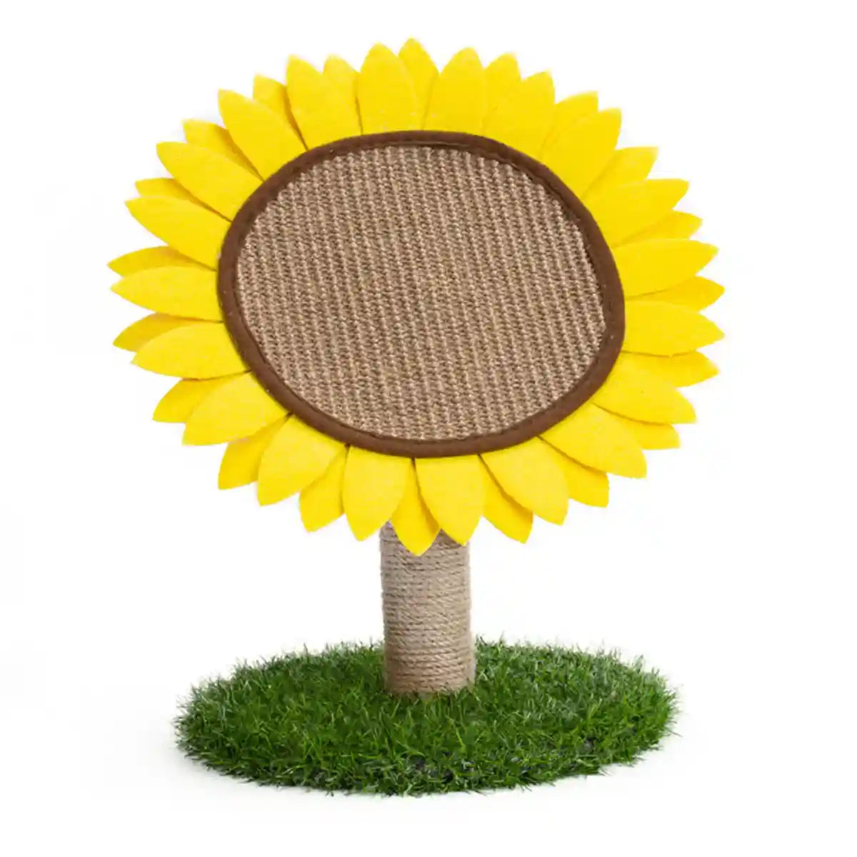 Sunflower Cat Scratching Post Decorative Sisal Climbing Rack