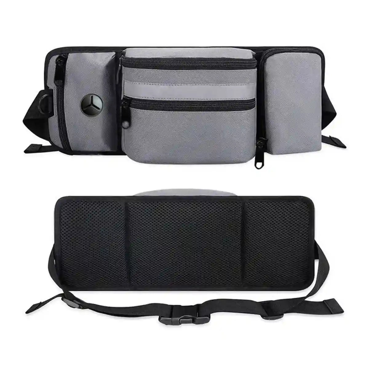 Dog Treat Pouch Adjustable Dog Walking Waist Bag with Pockets