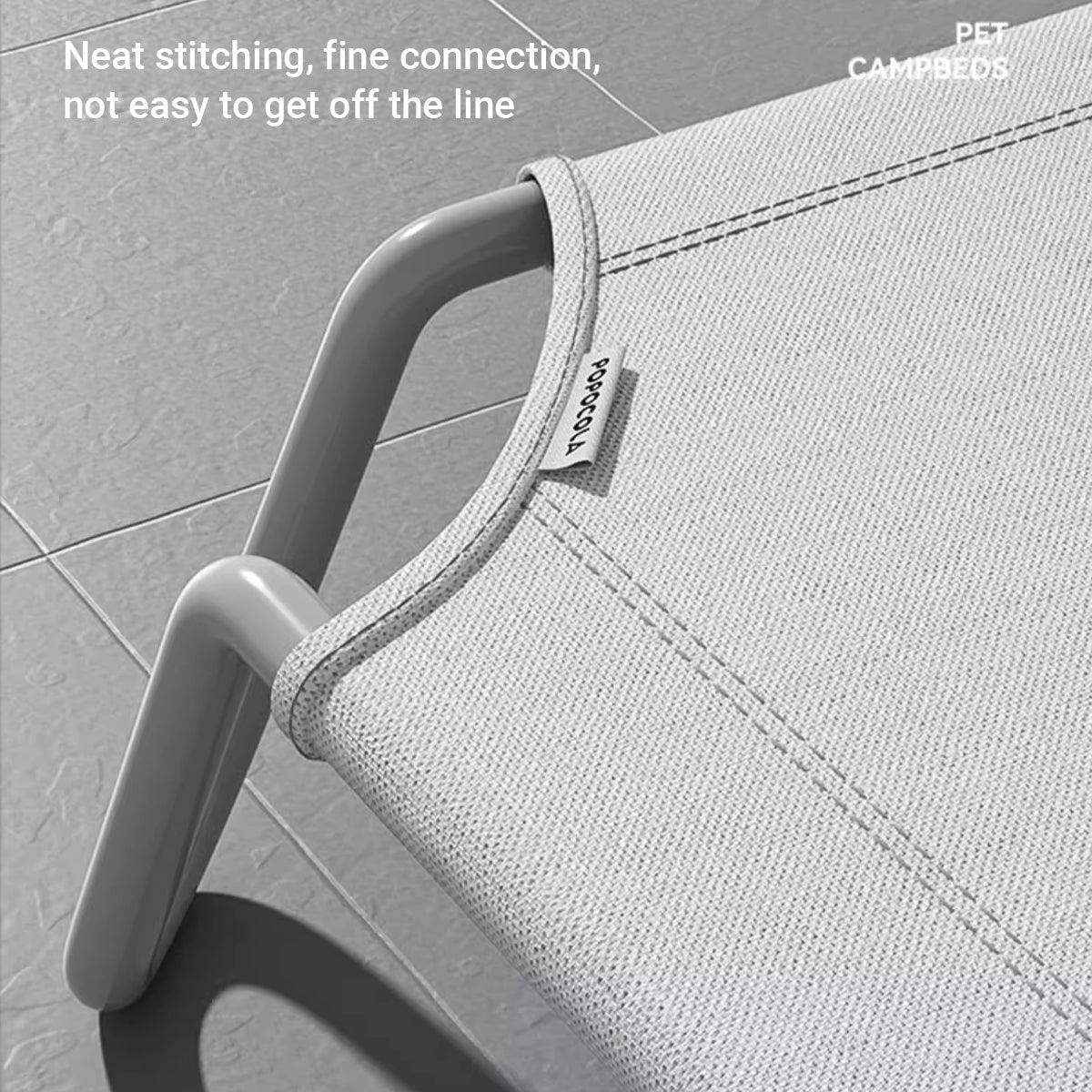 Elevated Design for Comfort Breathable & Portable Camping Dog Bed