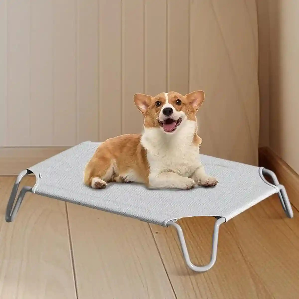Elevated Design for Comfort Breathable & Portable Camping Dog Bed