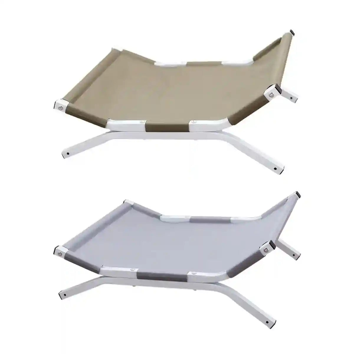 Elevated Pet Camp Bed Breathable Mesh & Steel Frame