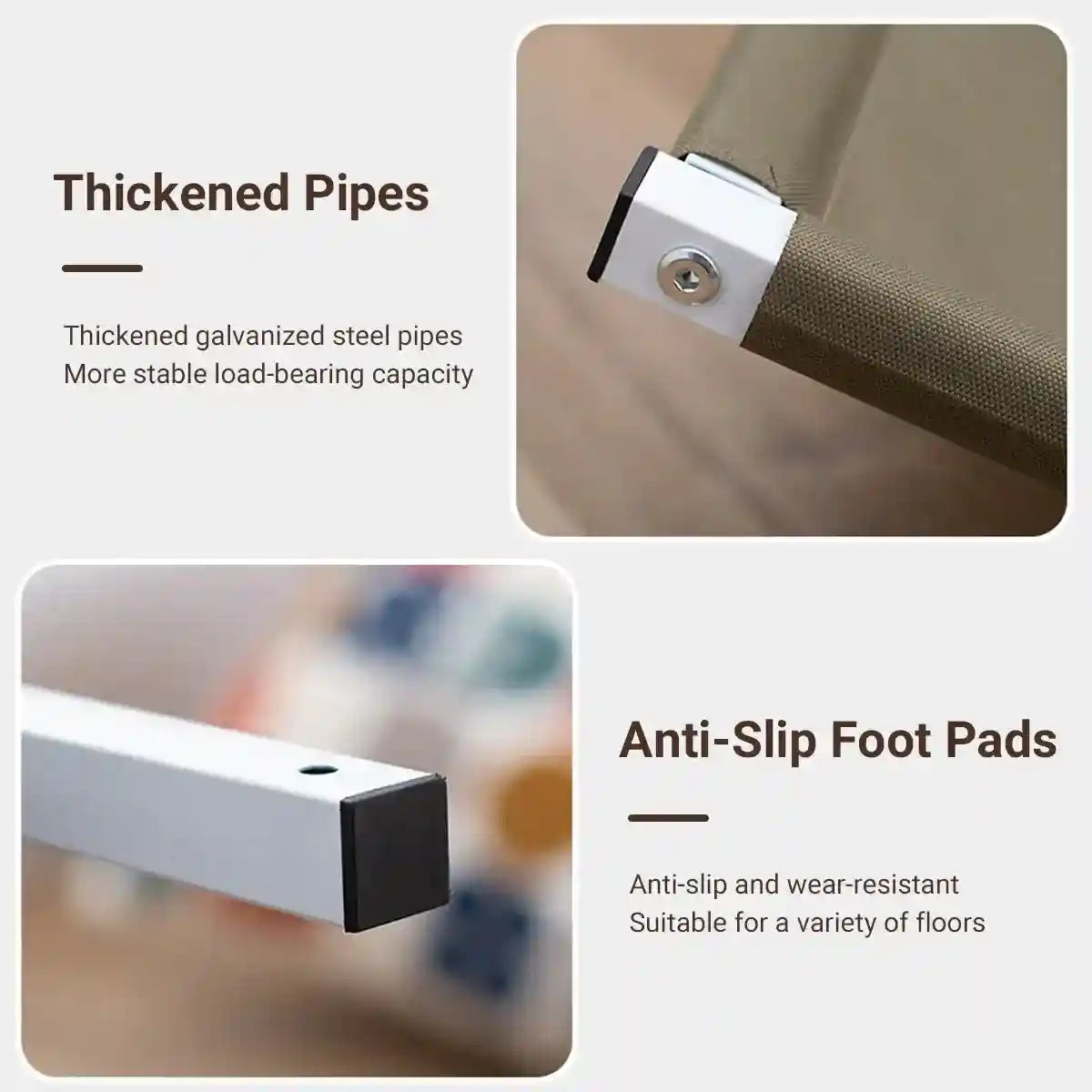 Elevated Pet Camp Bed Breathable Mesh & Steel Frame