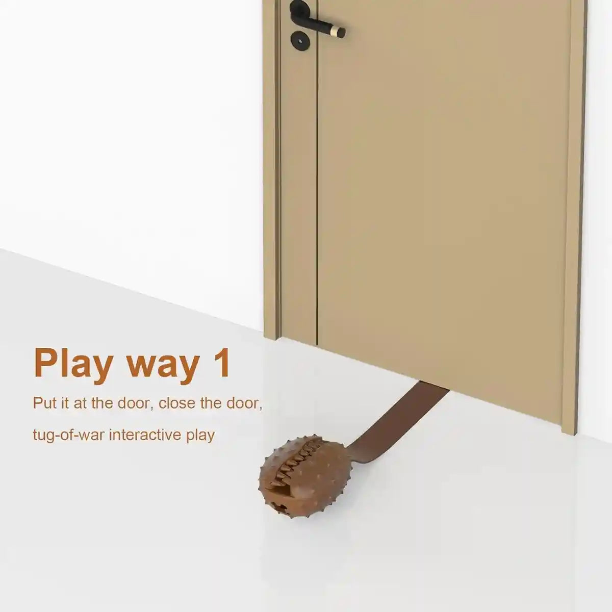 Puppy Chew Toy Teeth Cleaning Slow Feeding Ball Durable Dog Toy