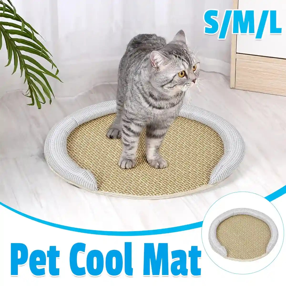 Breathable pet cool mat for cats and dogs