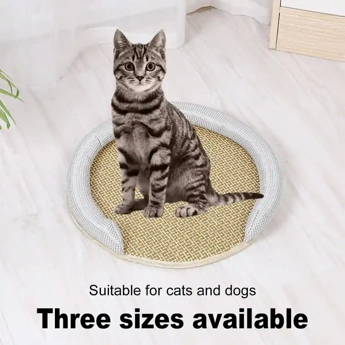 Summer Pet Cool Mat for Cats and Small Dogs with Breathable Fabric