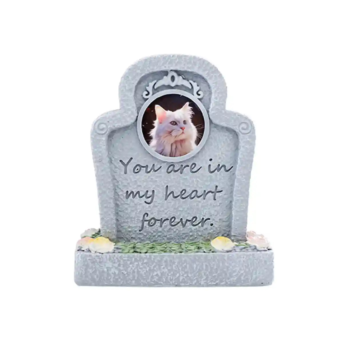 Handcrafted Resin Pet Urn Memorial Box with 3D Carving Design