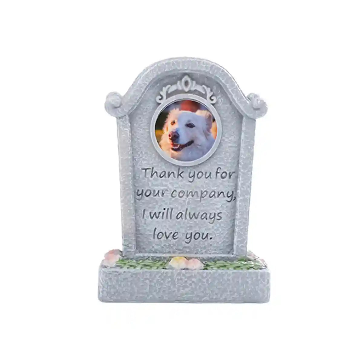 Handcrafted Resin Pet Urn Memorial Box with 3D Carving Design