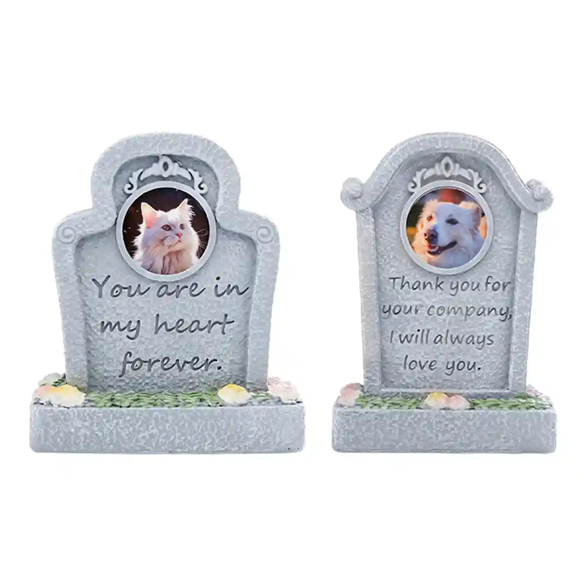 Handcrafted Resin Pet Urn Memorial Box with 3D Carving Design