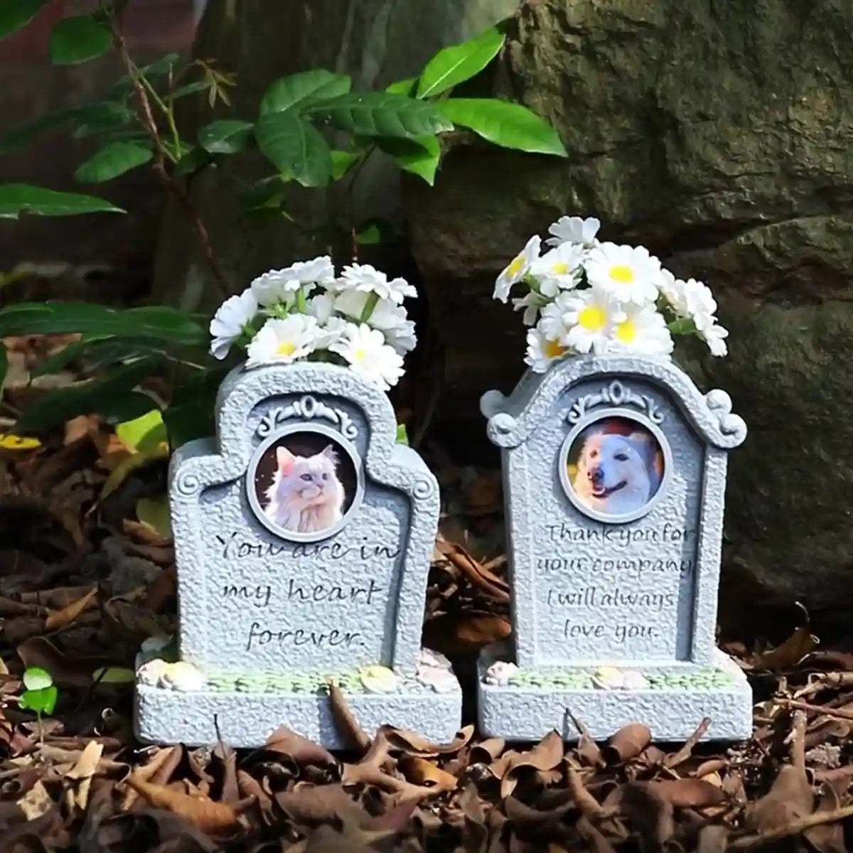 Handcrafted Resin Pet Urn Memorial Box with 3D Carving Design