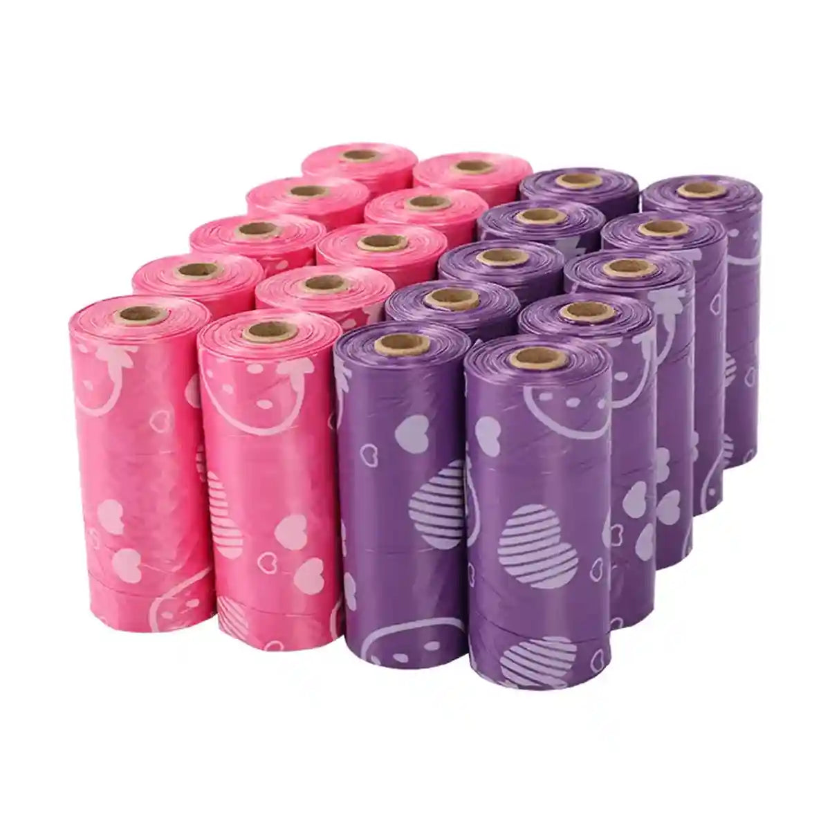 Leak-Proof & Eco-Friendly Biodegradable Pet Poop Bags 8 Rolls