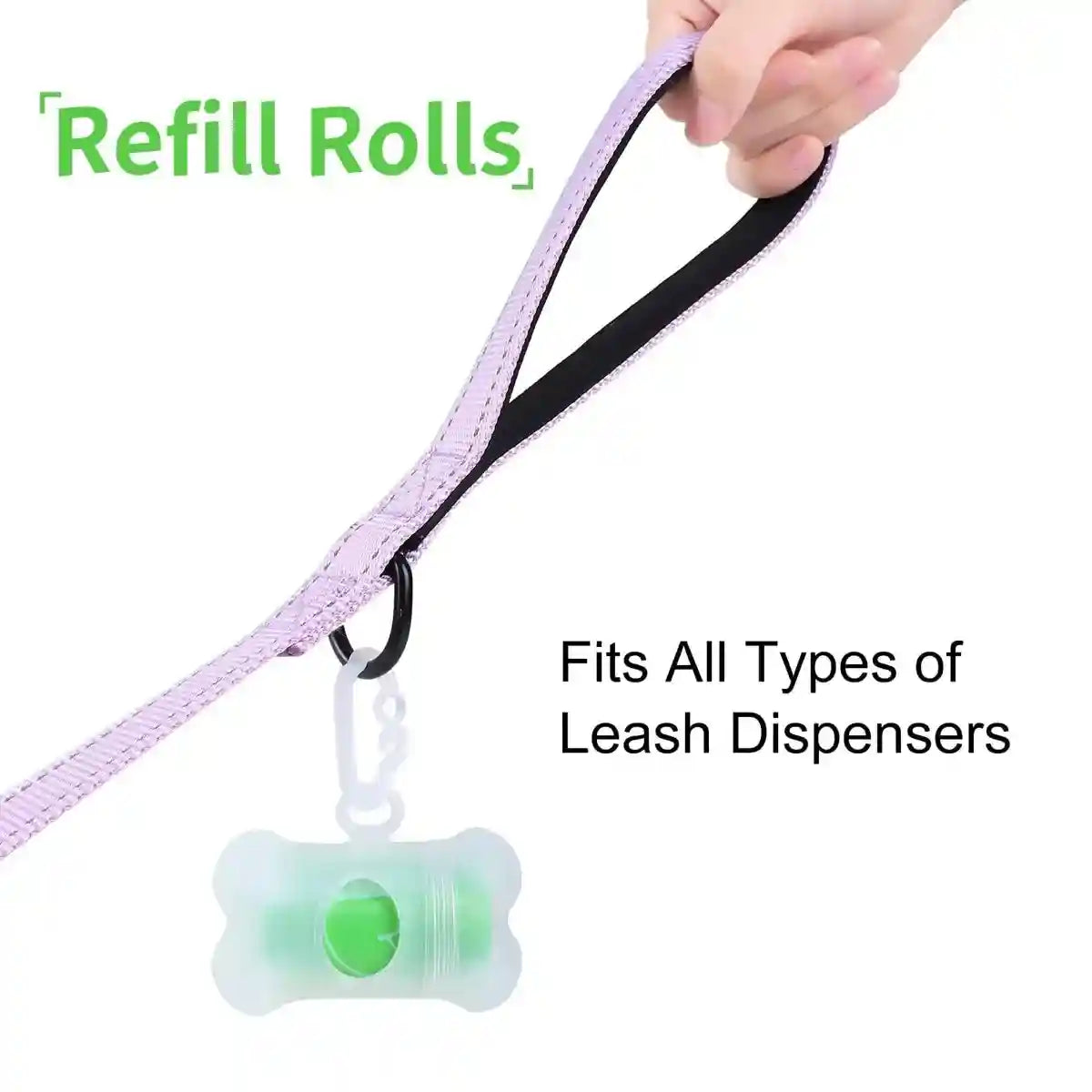 Eco Pet Poop Bags 24 Rolls Leakproof Waste Disposal Set