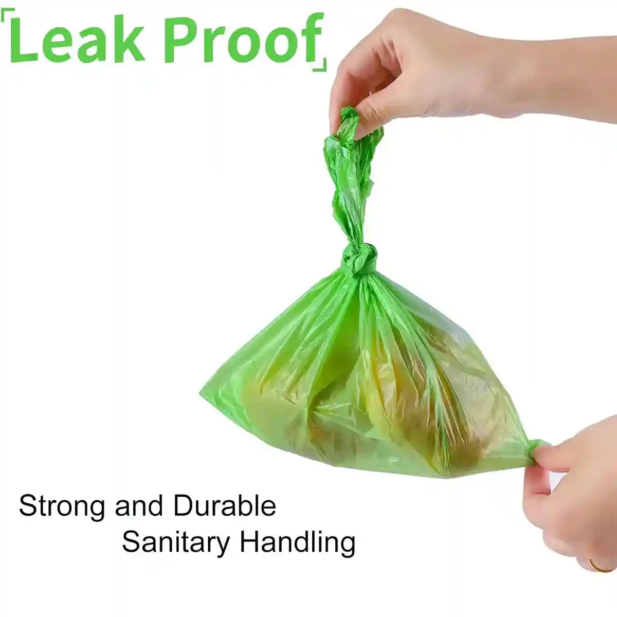 Eco Pet Poop Bags 24 Rolls Leakproof Waste Disposal Set