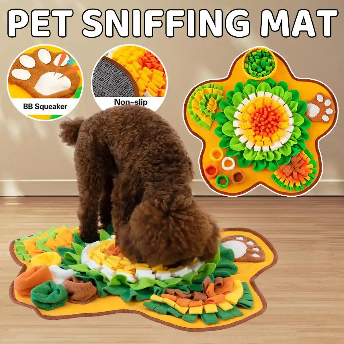 Snuffle Mat For Dogs Enrichment Toy