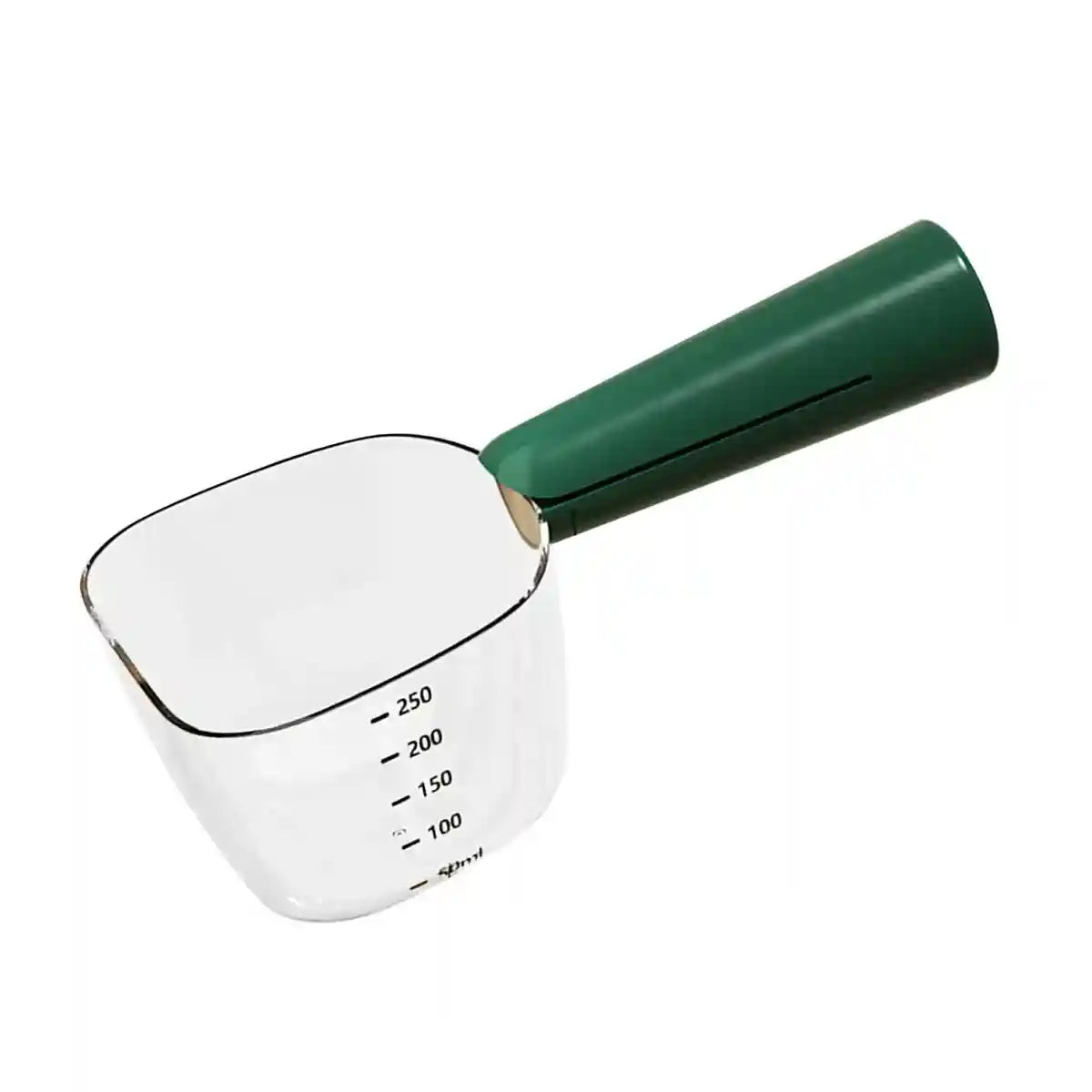 Pet Food Measuring Spoon with Clip Handle Precise 90–120g Scoop