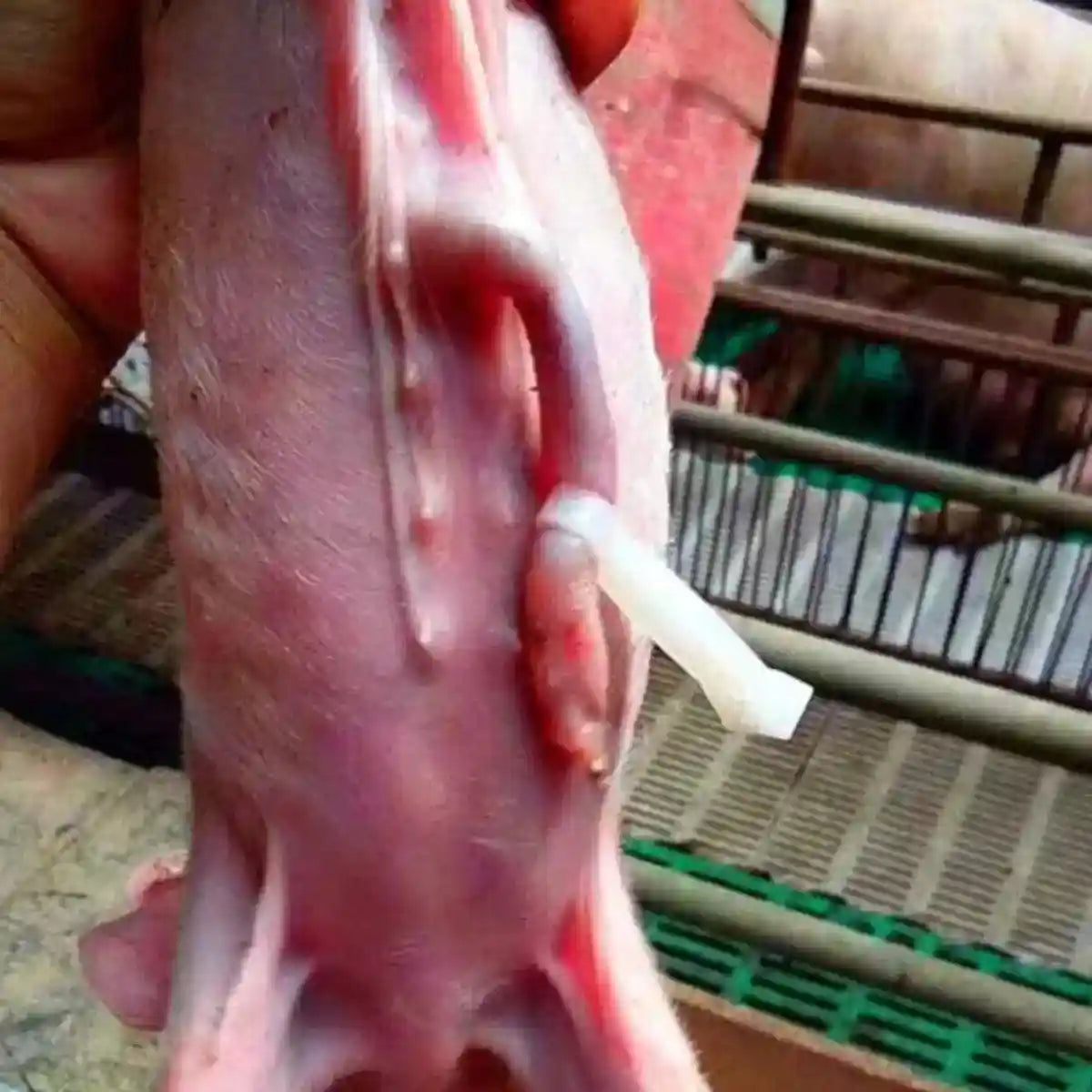 100PCS Piglet Care Umbilical Cord Clamps for Newborn Livestock