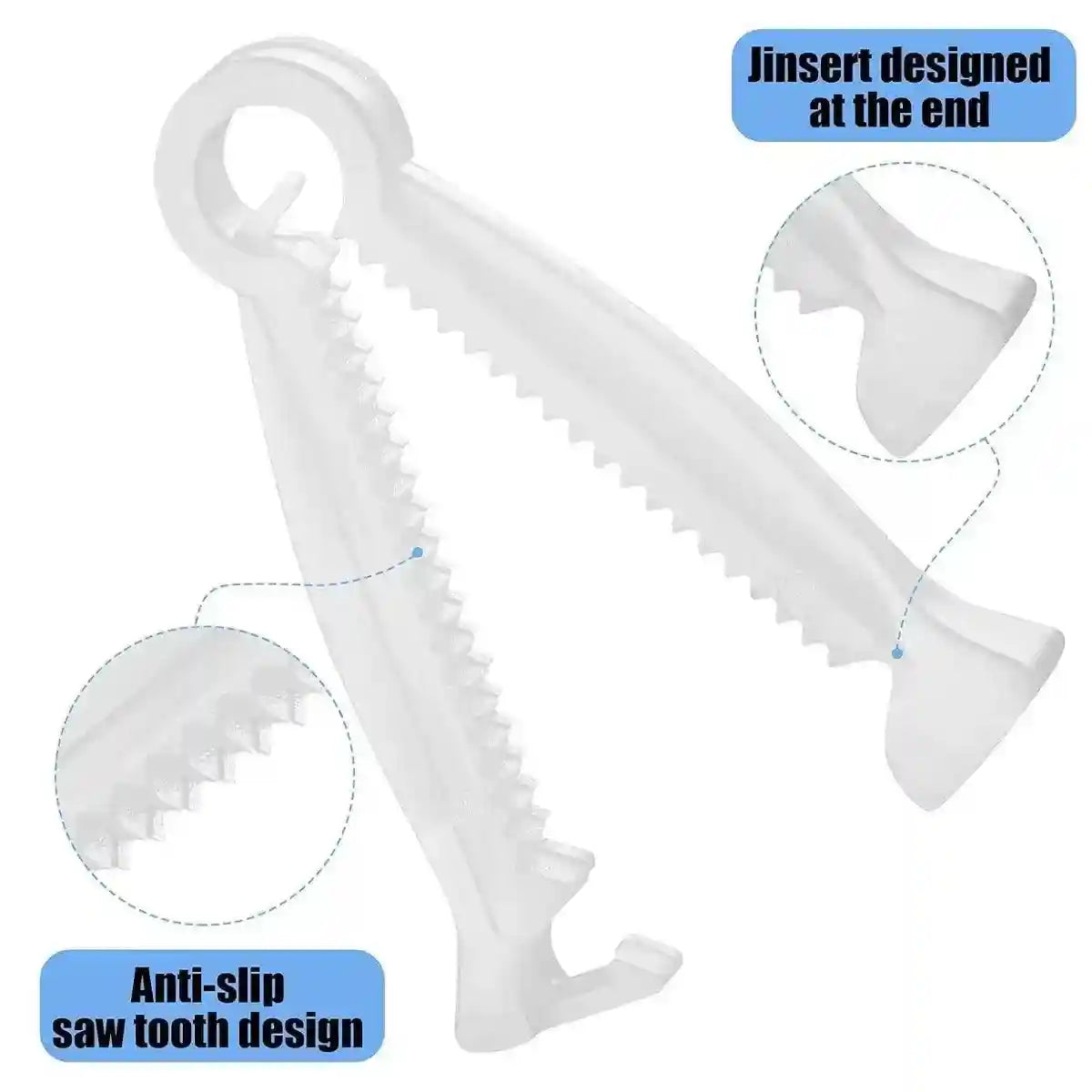 100PCS Piglet Care Umbilical Cord Clamps for Newborn Livestock