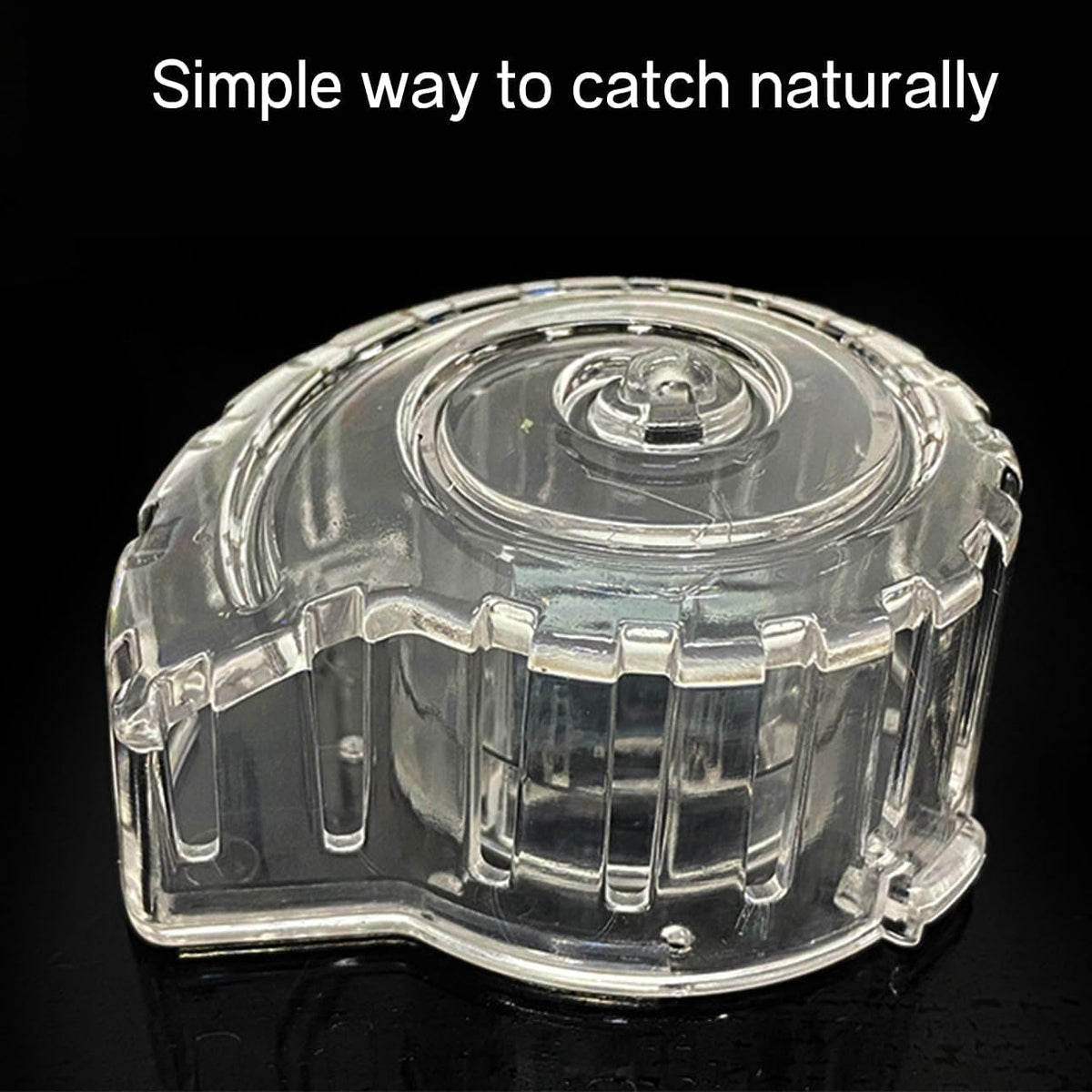 Aquarium Snail Catcher Transparent PC Trap Safe & Effective for Fish Tanks