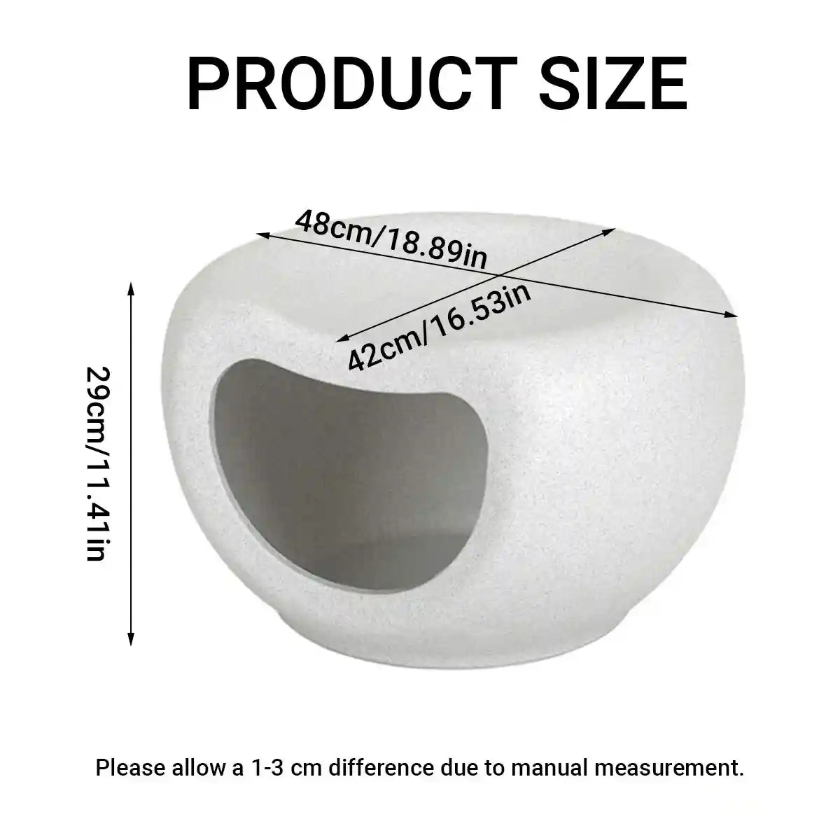 Plastic Cat Nest Durable Indoor Pet Bed with Modern Design