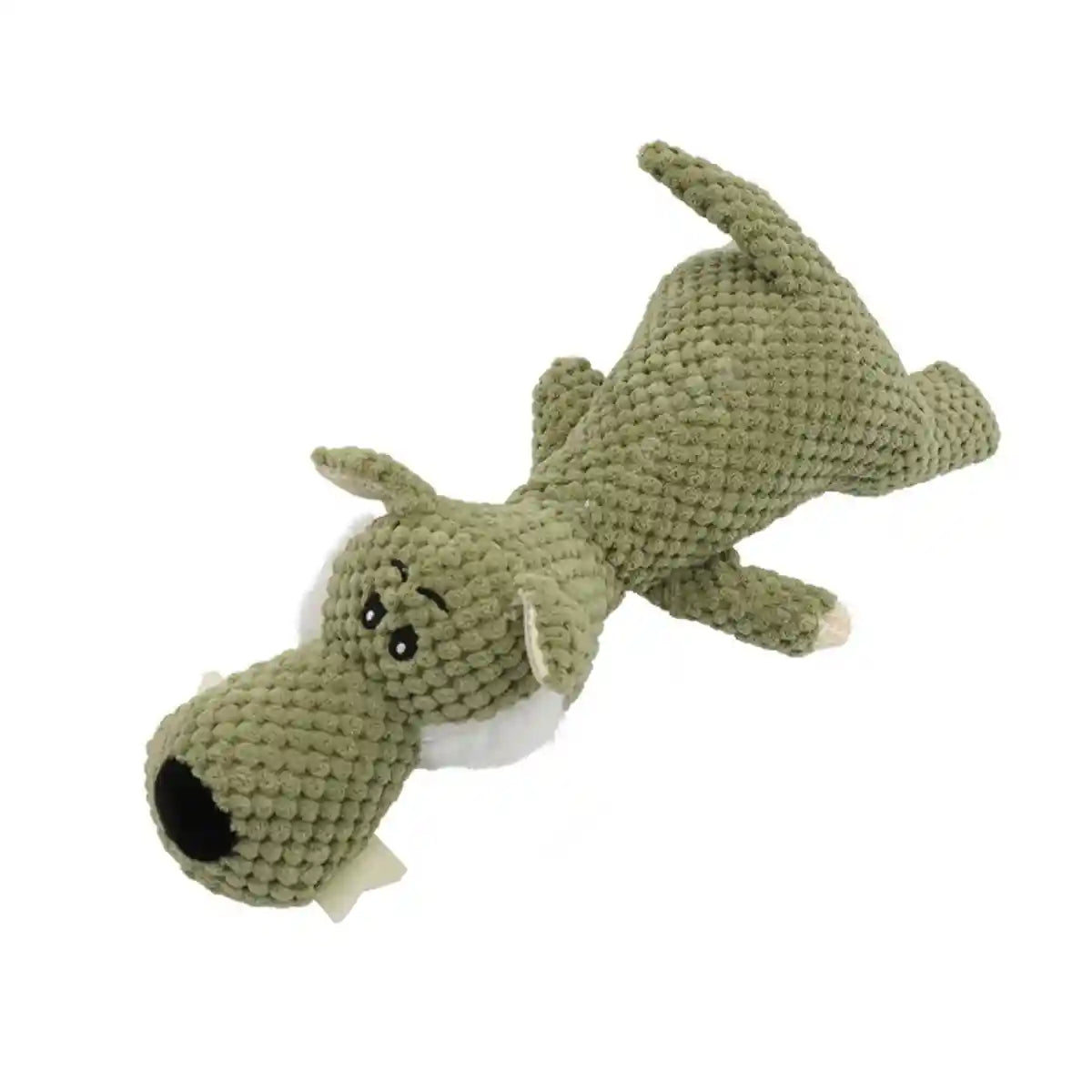 Plush Squeaky Dog Toy Soft Corn Fleece Chew Animal Design