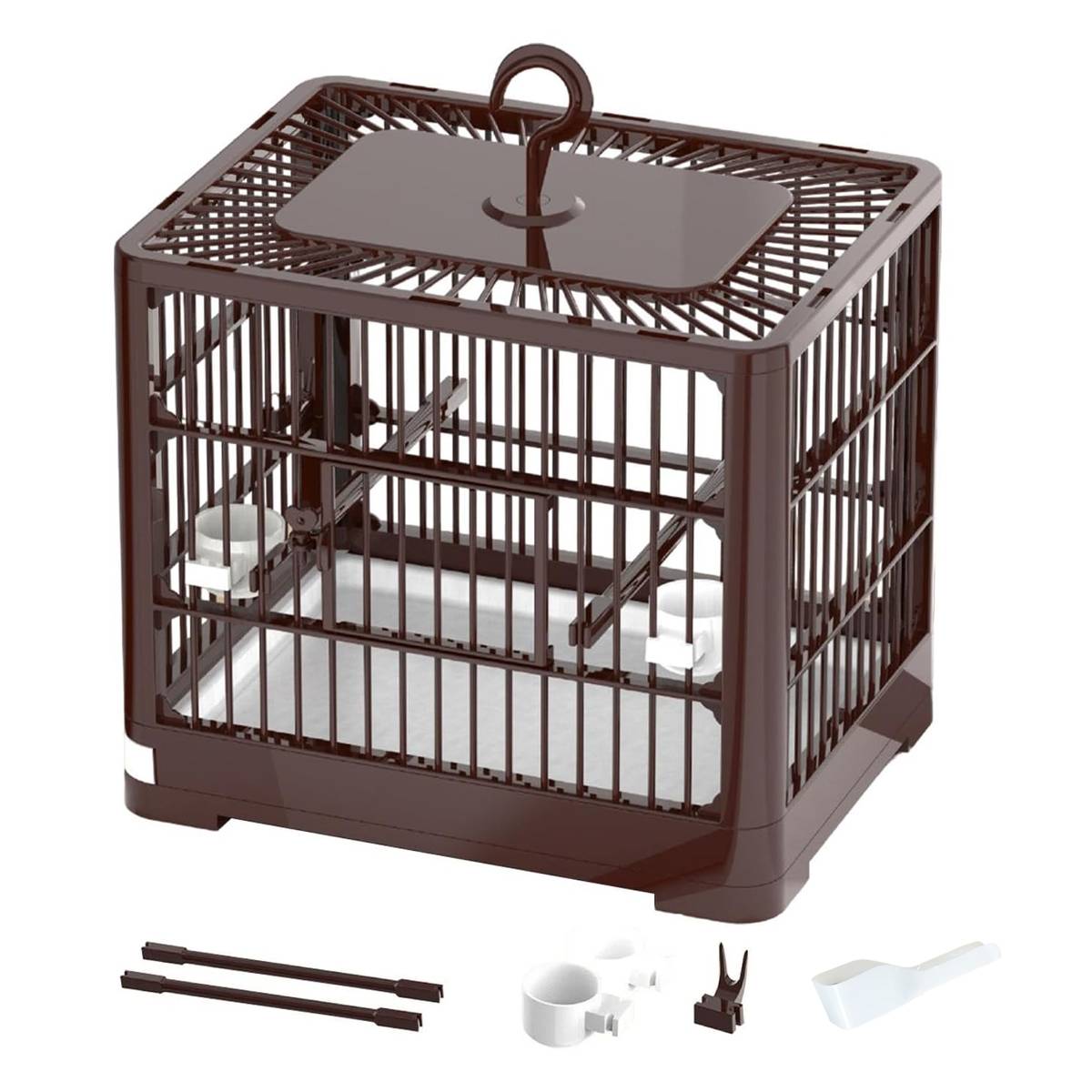 Portable Birdcage With Pull-Out Tray