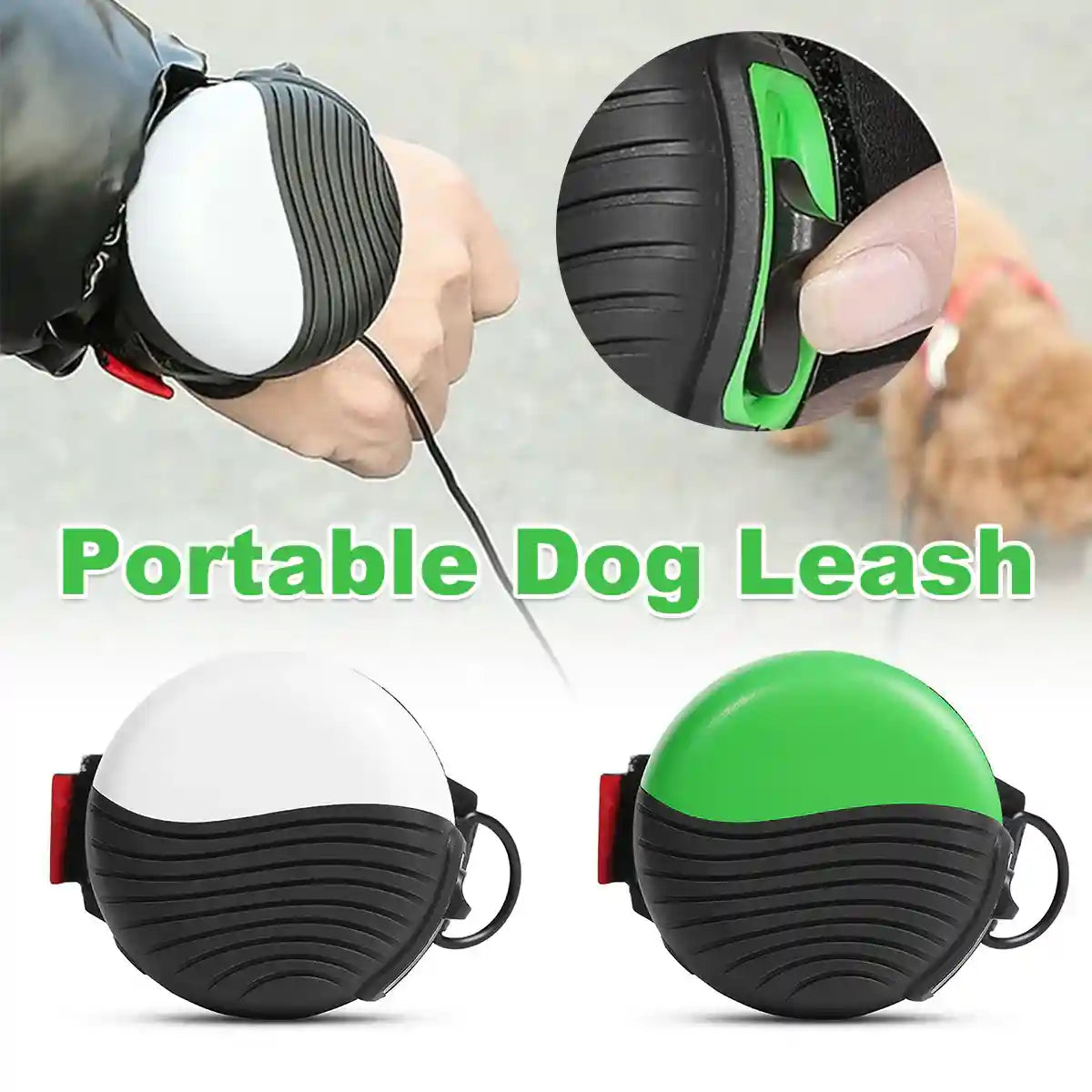 Portable Retractable Dog Leash