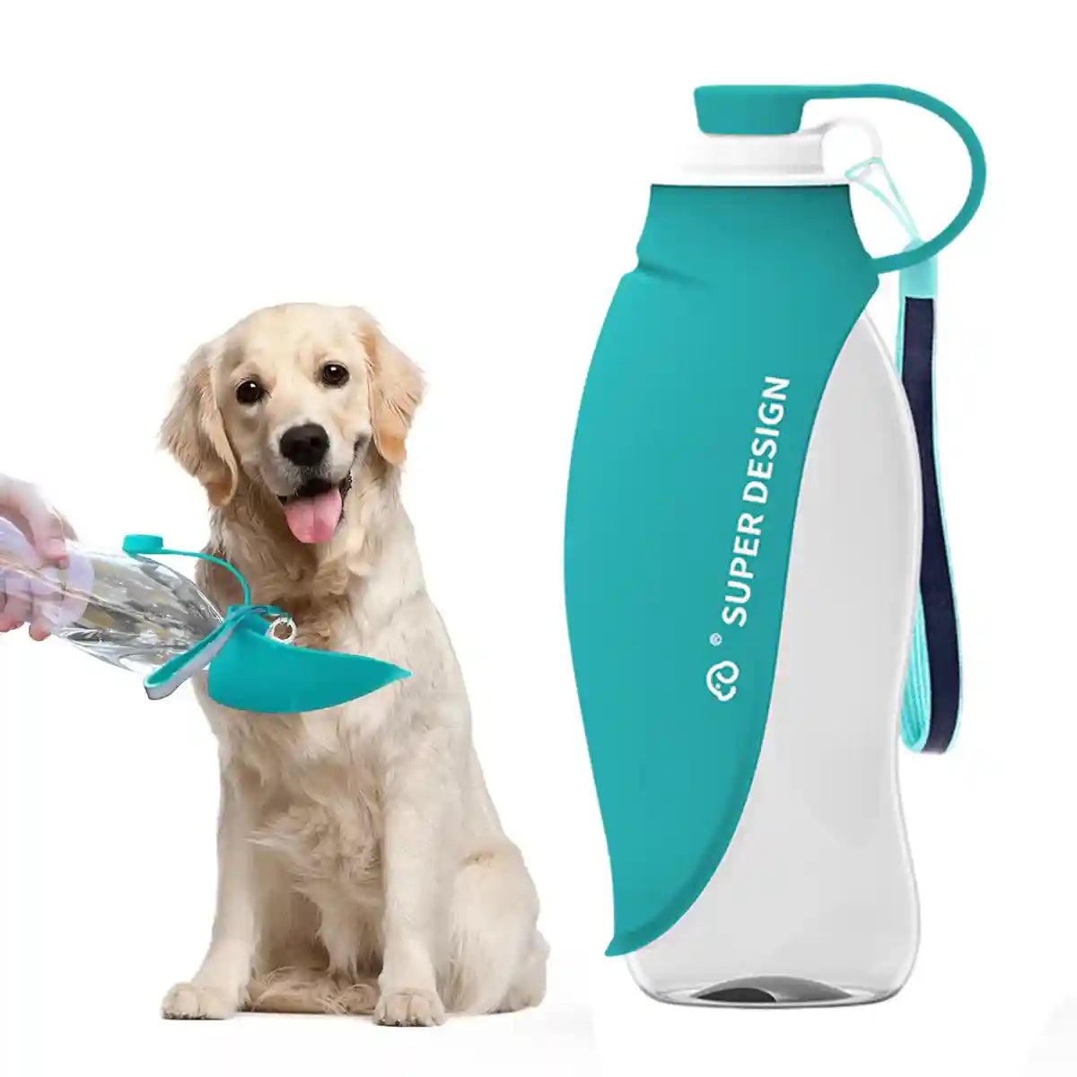 Portable Dog Water Bottle Foldable Travel Dog & Cat Drinking Bottle