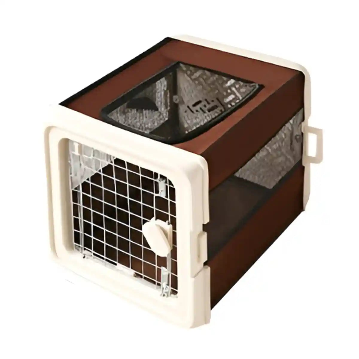 Portable Pet Carrier Foldable Breathable Travel Cage