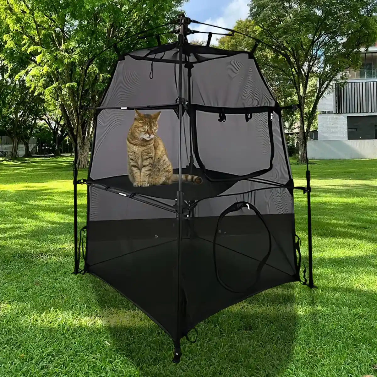 Foldable Cat Tent For Indoor & Outdoor Use