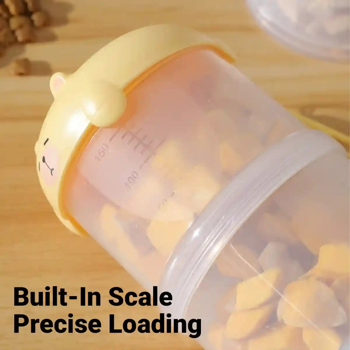 Portable Pet Snack Box Stackable Pet Food Storage Jar – 3 Tier