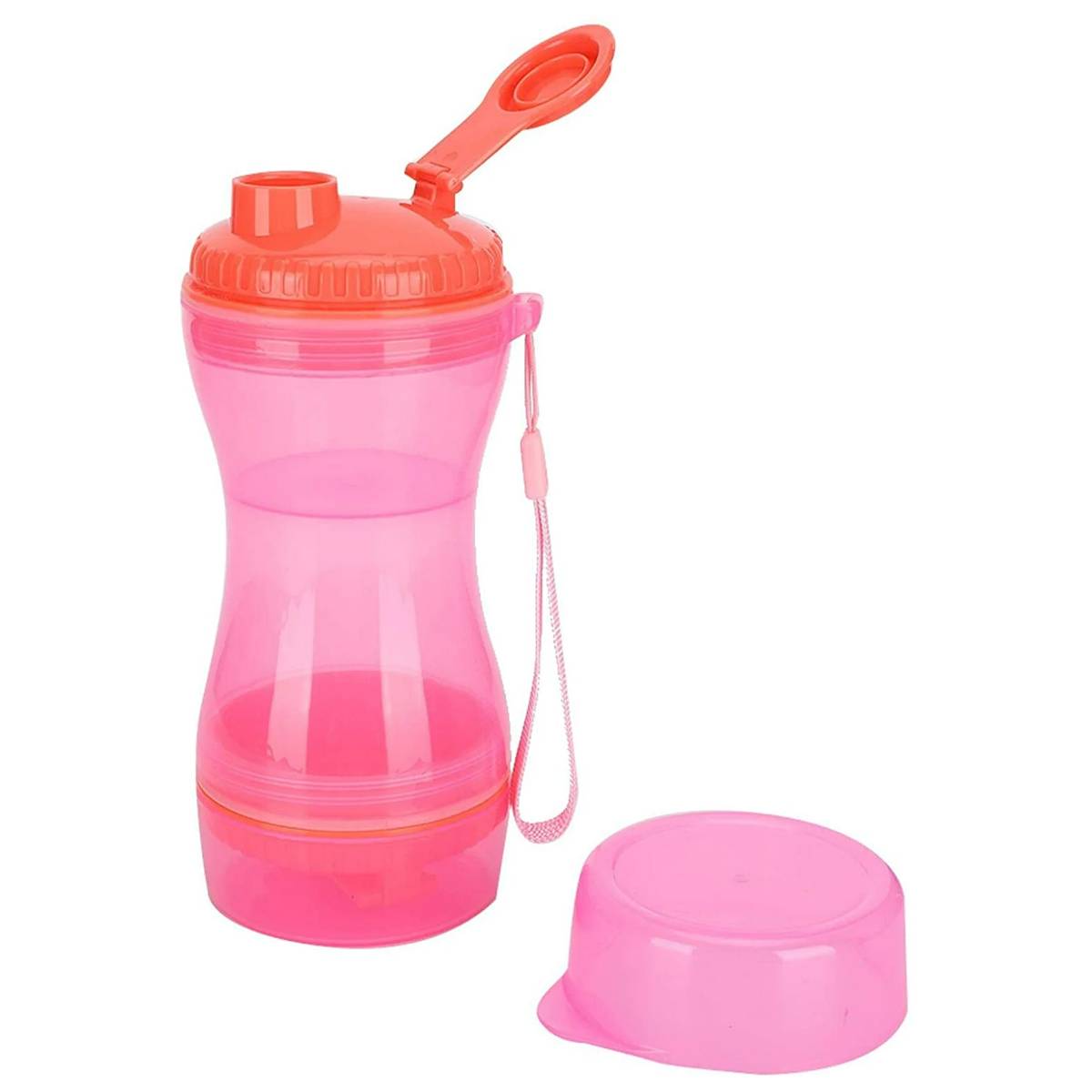 2-in-1 Portable Pet Water & Food Bottle