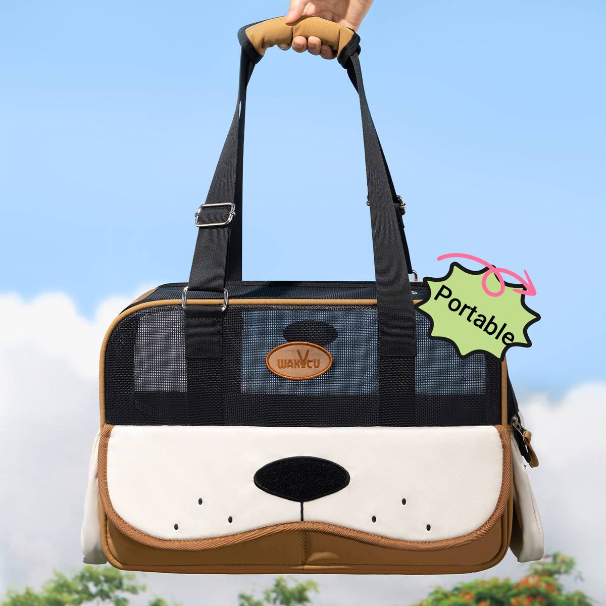 Wakytu Portable Tote Pet Carrier